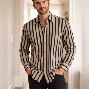 Mens Mirto shirt made in Spain. 15 1/2 inch /16 inch collar. 33 inch sleeves.
